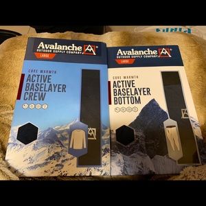 NIB Avalanche Core Warmth Active BaseLayer Set